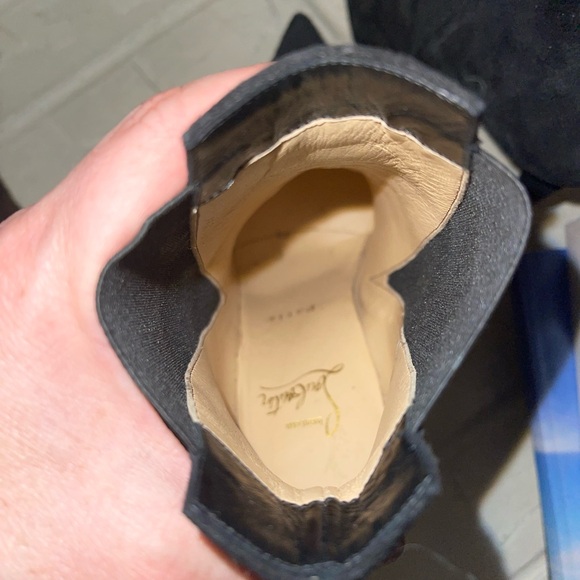 Christian Louboutin Astribooty 100 Suede Ankle Boots size 35 - Picture 4 of 10